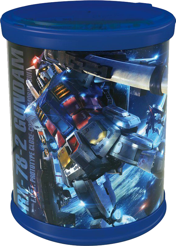 Round Box with Gunpla RX-78-2 Gundam [Metallic Color]