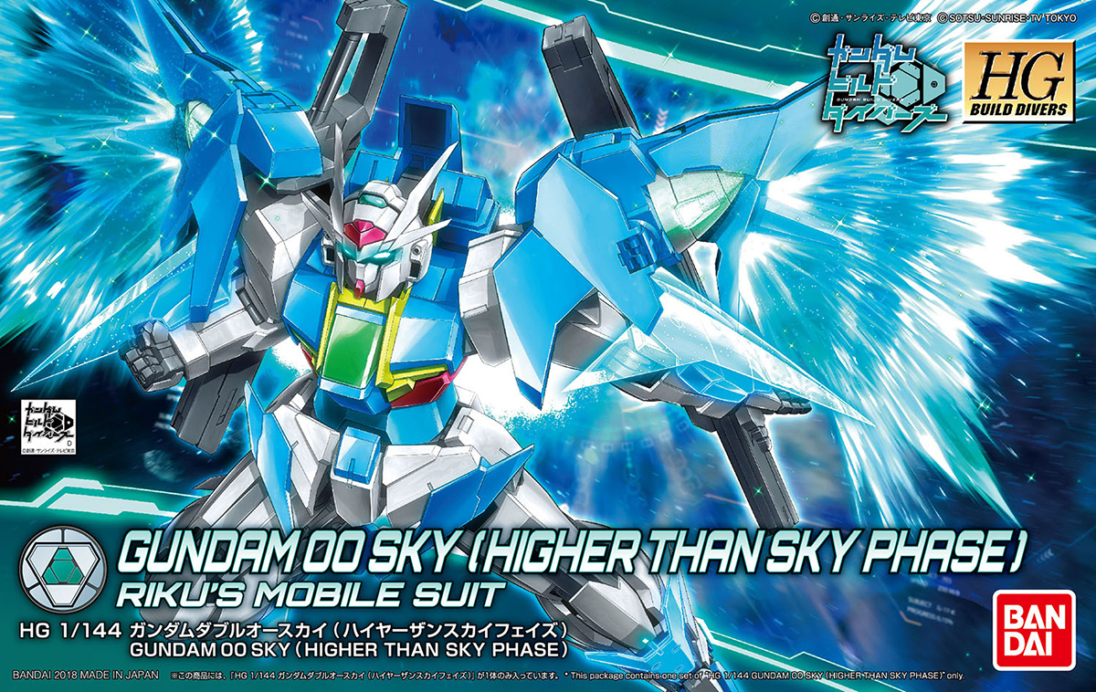 GN-0000 DVR/S Gundam 00 Sky (Higher Than Sky Phase)