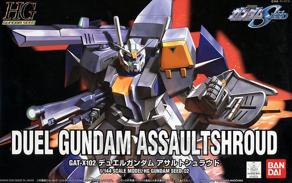 GAT-X102 Duel Gundam Assault Shroud