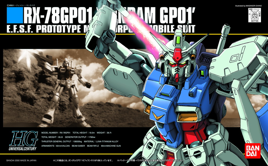 RX-78GP01 'Gundam GP01'