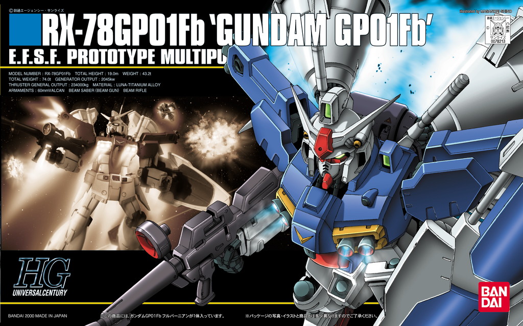 RX-78GP01Fb 'Gundam GP01Fb'
