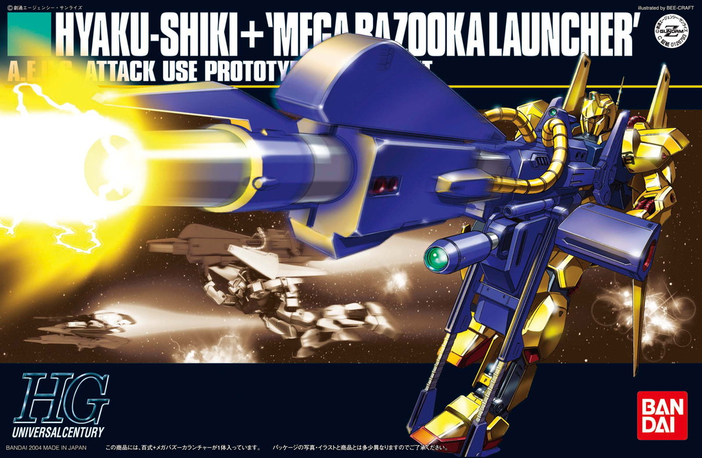 Hyaku-Shiki + 'Mega Bazooka Launcher'