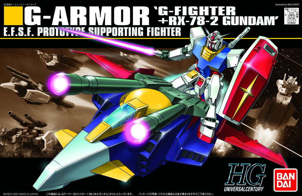 G-Armor 'G-Fighter + RX-78-2 Gundam'
