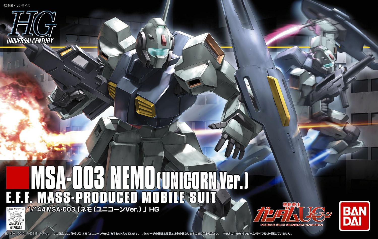 MSA-003 Nemo (Unicorn Ver.)