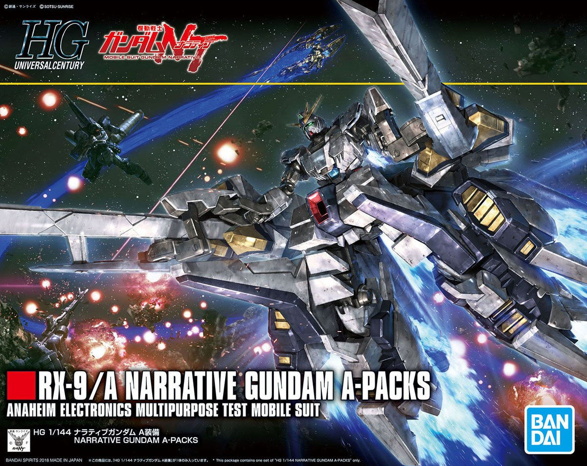 RX-9/A Narrative Gundam A-Packs