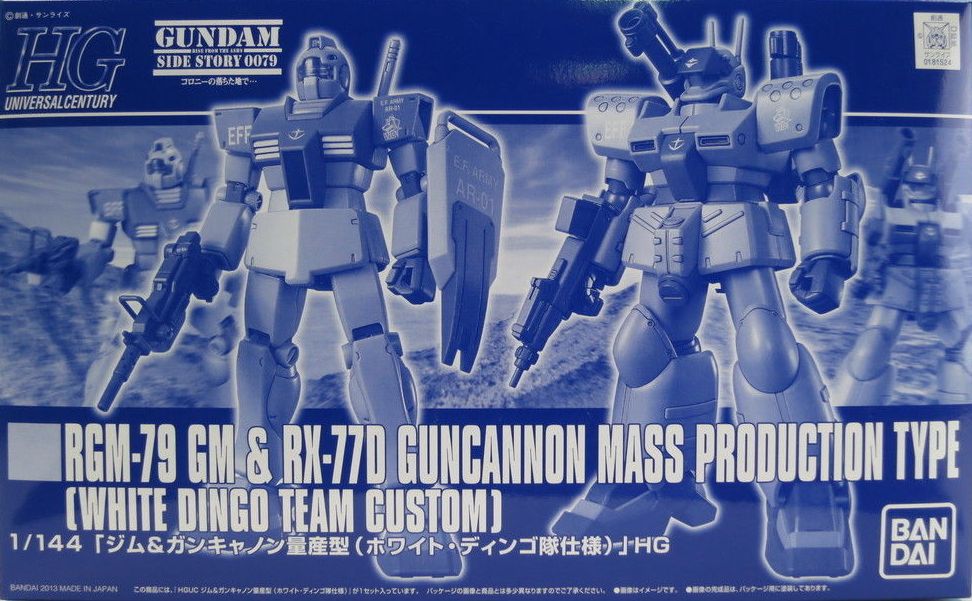 RGM-79 GM & RX-77D Guncannon Mass Production Type (White Dingo Team Custom)