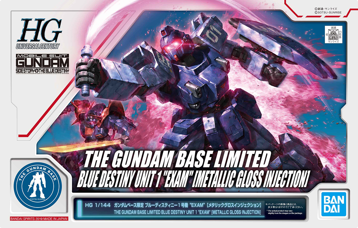 RX-79BD-1 Blue Destiny Unit 1 "EXAM" [Metallic Gloss Injection]