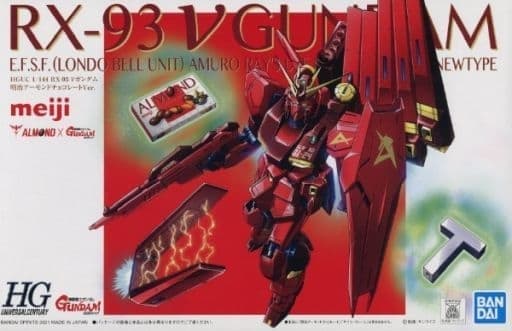 RX-93 ν Gundam Meiji almond chocolate Ver.