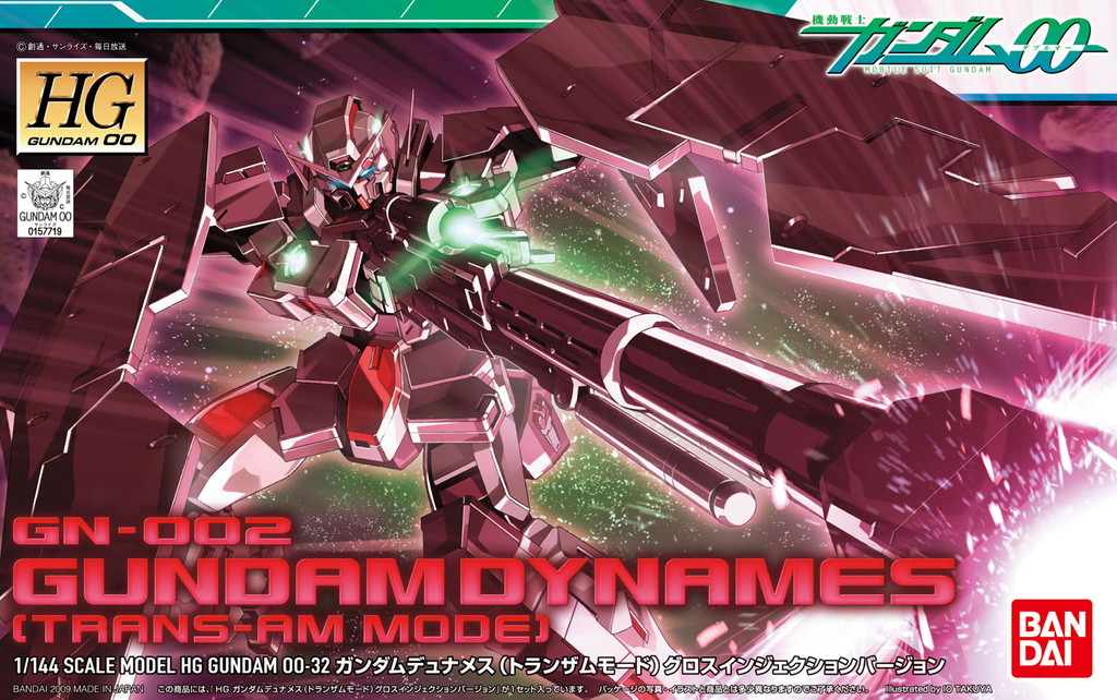 GN-002 Gundam Dynames Trans-Am Mode