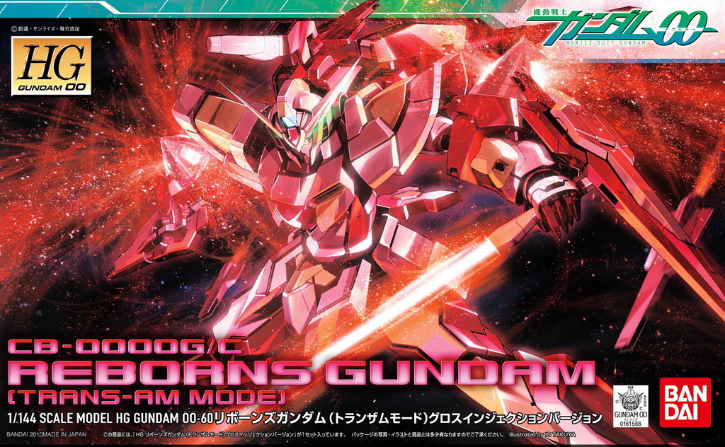 CB-0000G/C Reborns Gundam Trans-Am Mode