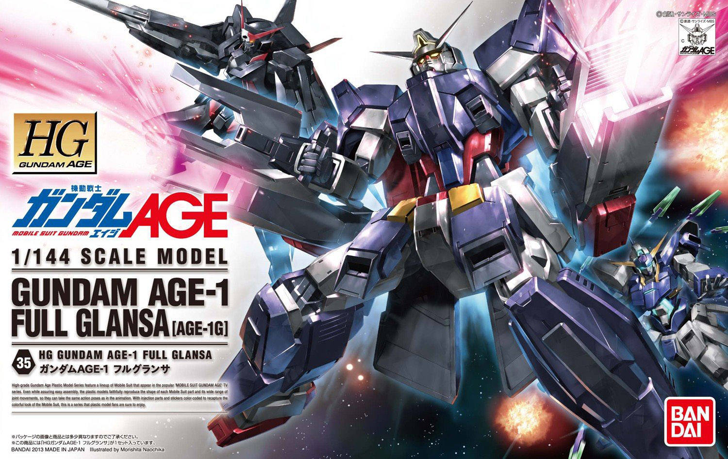 AGE-1G Gundam AGE-1 Full Glansa
