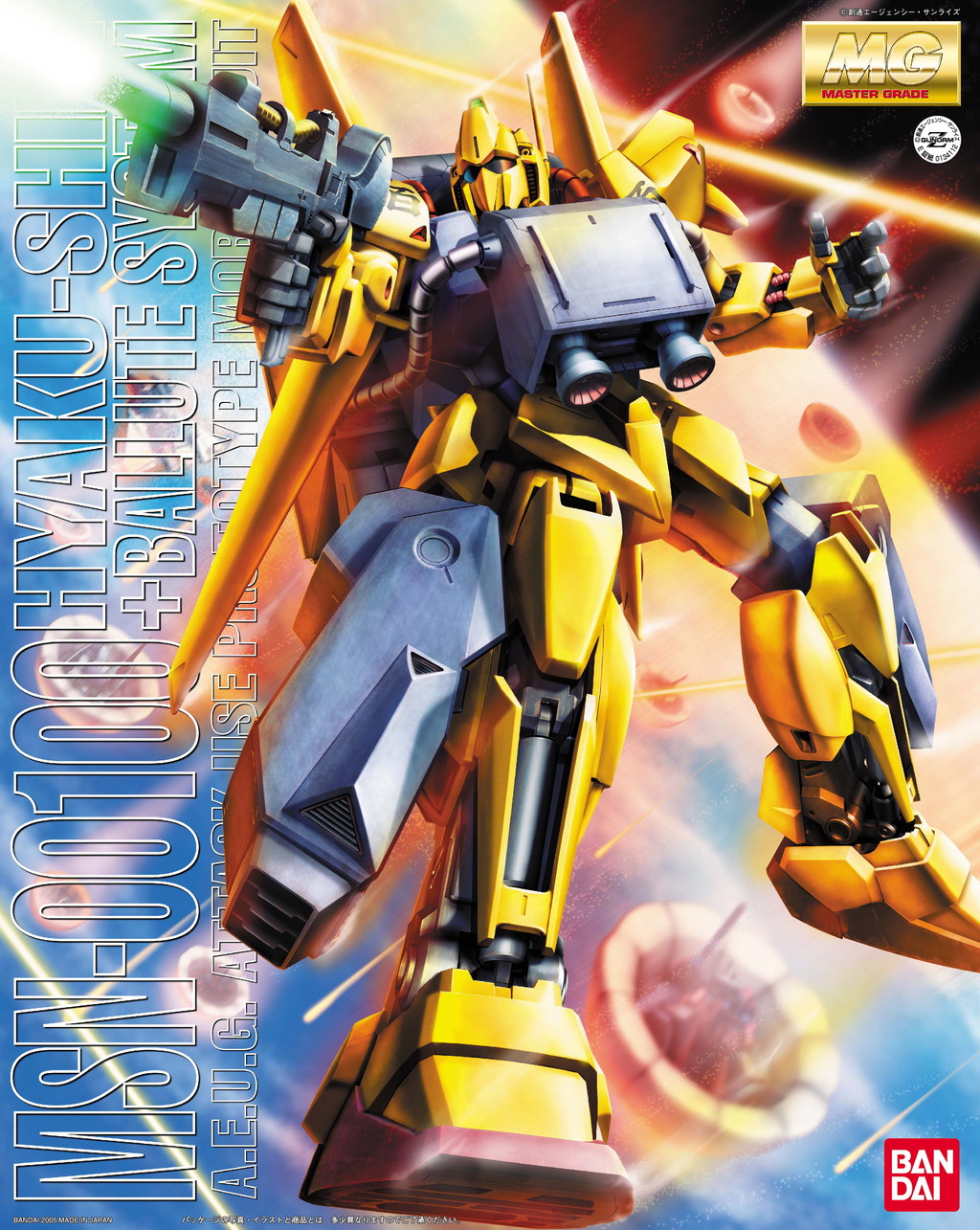 MSN-00100 Hyaku-Shiki + Ballute Pack