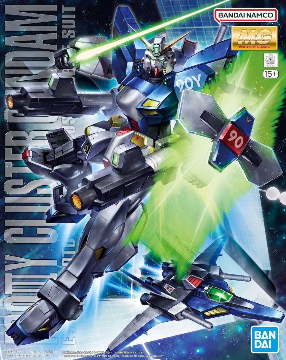 F90III-Y Cluster Gundam