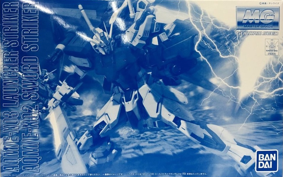 AQM/E-X03 Launcher Striker/AQM/E-X02 Sword Striker Pack for Aile Strike Gundam Ver.RM