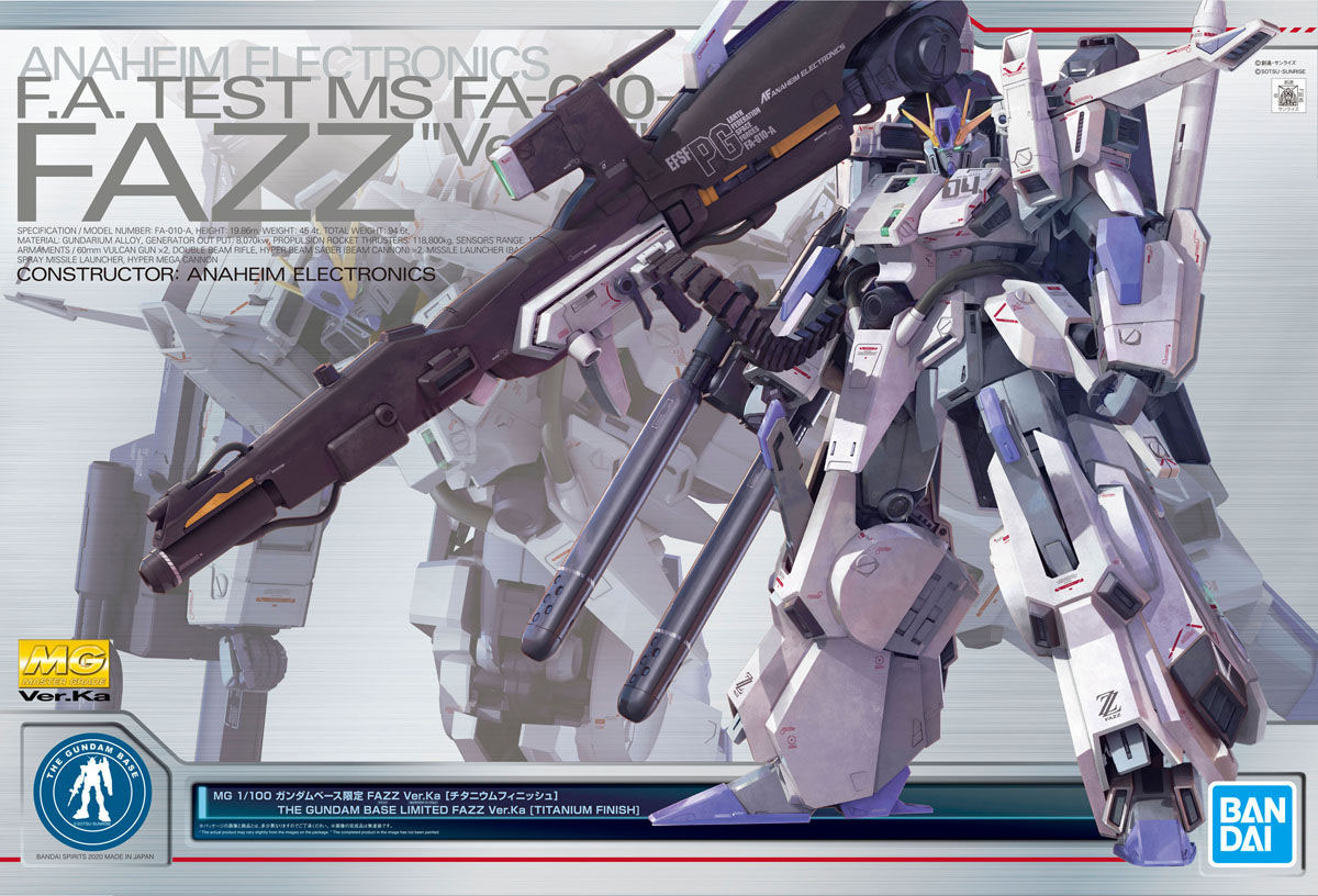 FA-010A FAZZ "Ver.Ka" [Titanium Finish]