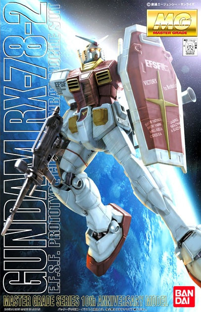 Gundam RX-78-2 Master Grade Series 10th Anniversary Model