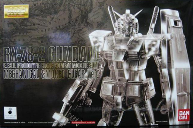 RX-78-2 Gundam Ver.2.0 Mechanical Smoked Clear Ver.