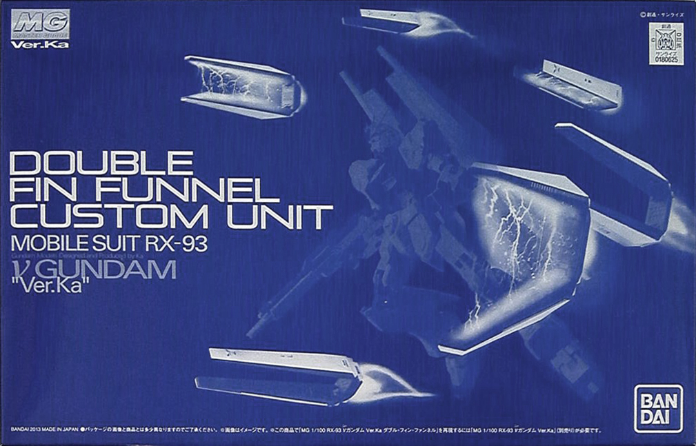 RX-93 ν Gundam "Ver.Ka" Double Fin Funnel Custom Unit