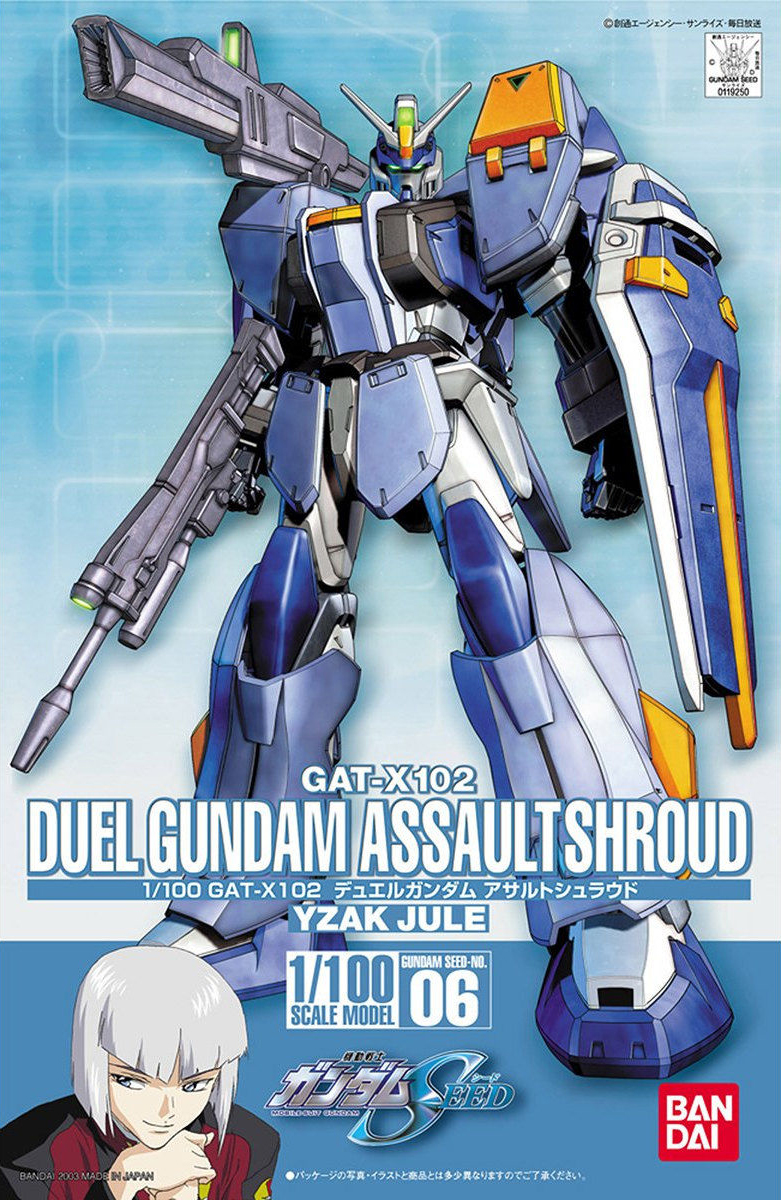 GAT-X102 Duel Gundam Assault Shroud