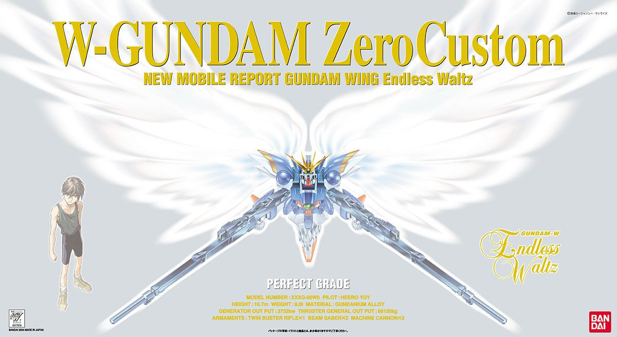 XXXG 00W0 W-Gundam Zero Custom