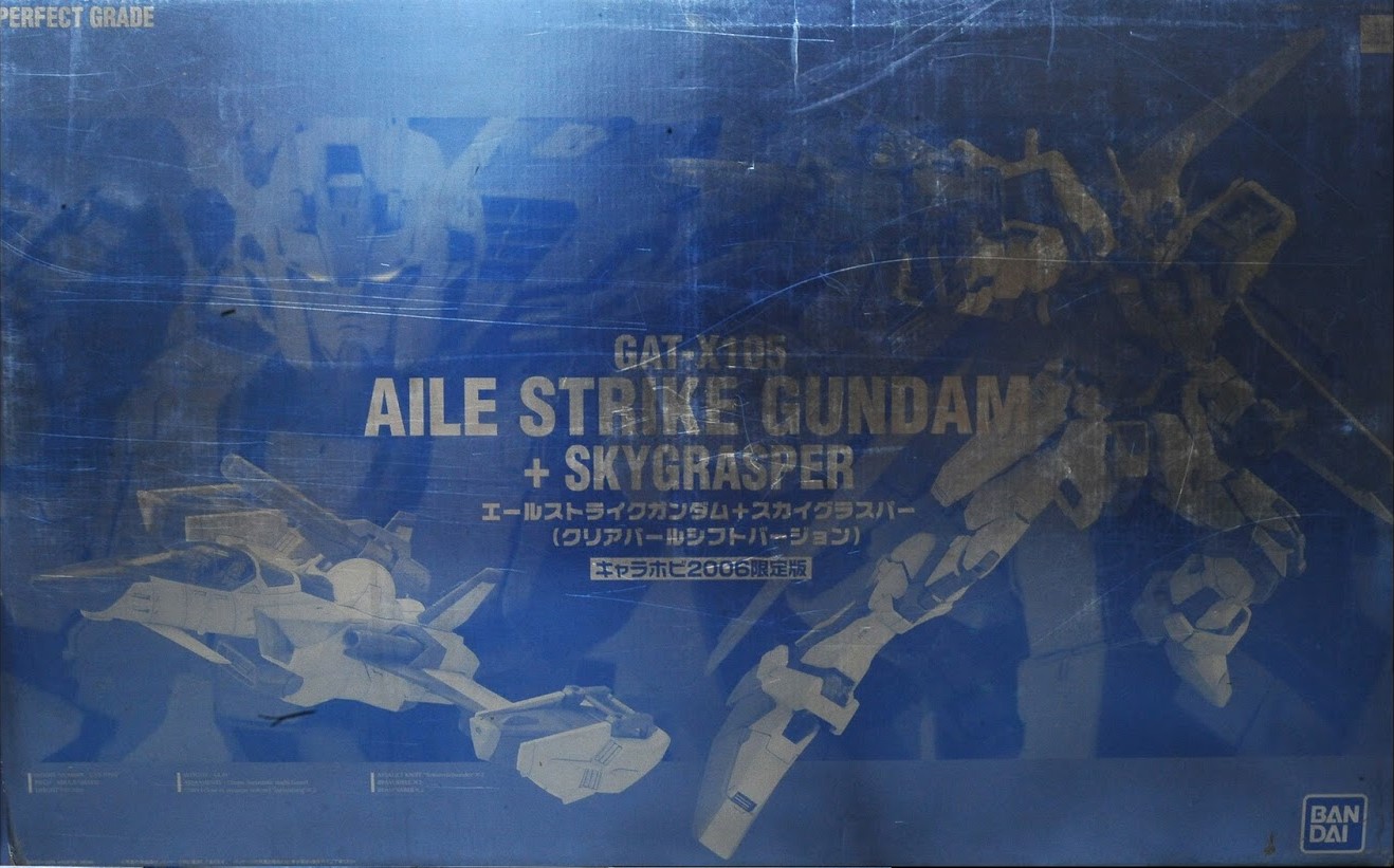 GAT-X105+AQM/E-X01 Aile Strike Gundam (Clear Pearl Shift Ver.)
