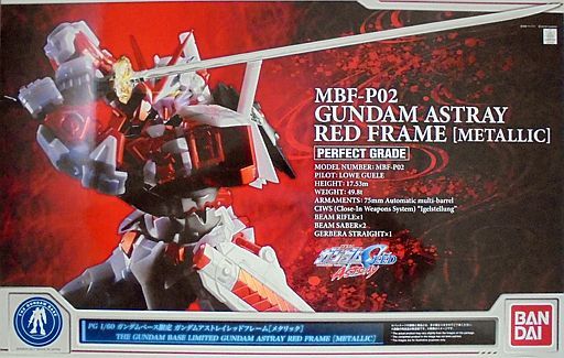 MBF-P02 Gundam Astray Red Frame [Metallic Ver.]