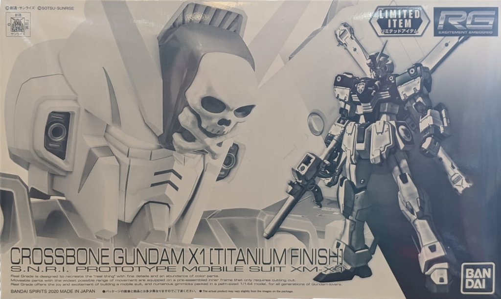 XM-X1 Crossbone Gundam X-1 [Titanium Finish]