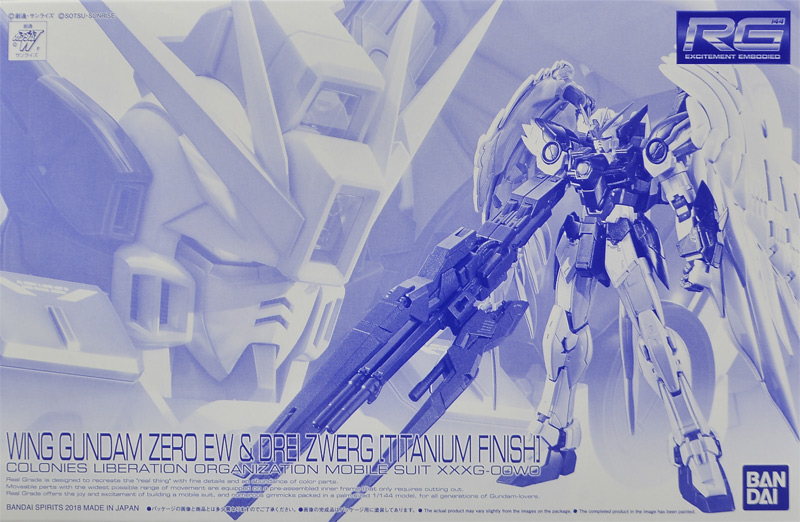 XXXG-00W0 Wing Gundam Zero EW & Drei Zwerg [Titanium Finish]