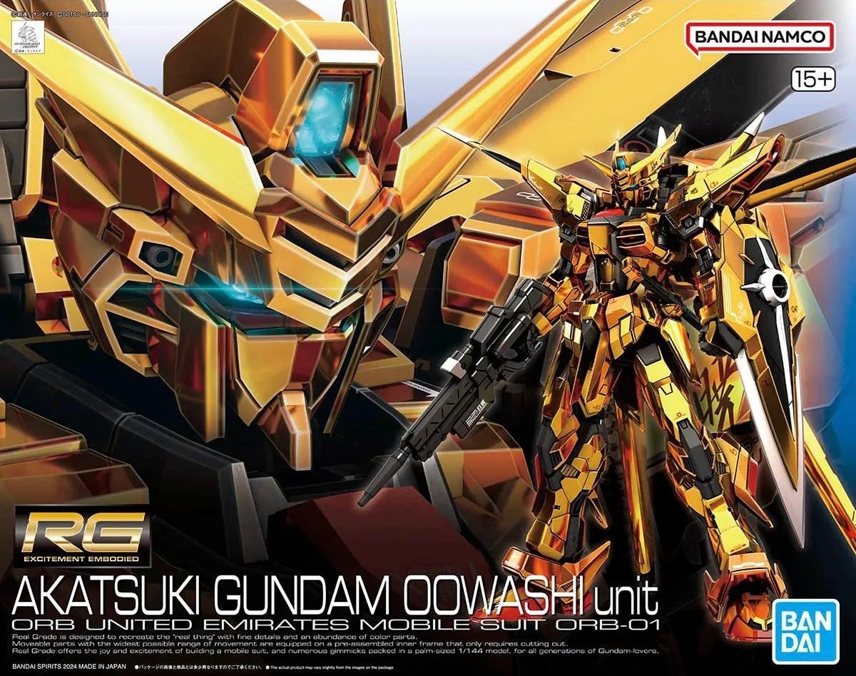 ORB-01 Akatsuki Gundam (Oowashi Pack)