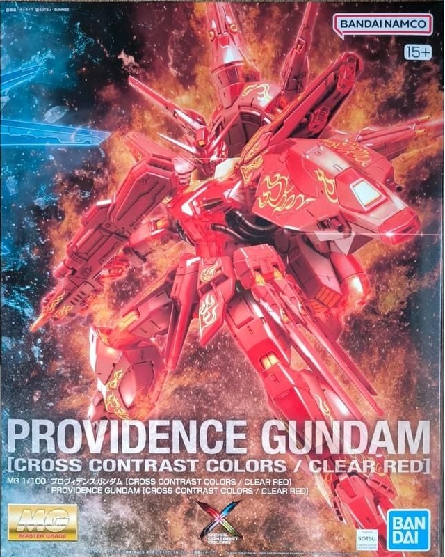 ZGMF-X13A Providence Gundam (Cross Contrast Colors) Clear Red